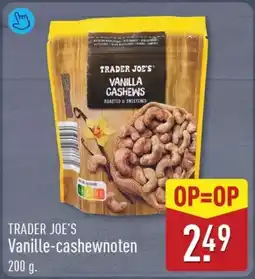 ALDI Trader joe's vanille-cashewnoten aanbieding