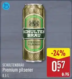 ALDI Schultenbräu premium pilsener aanbieding