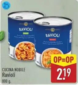 ALDI Cucina nobile ravioli aanbieding