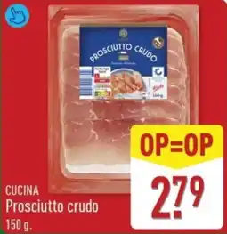 ALDI Cucina prosciutto crudo aanbieding