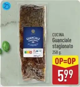 ALDI Cucina Guanciale stagionato aanbieding