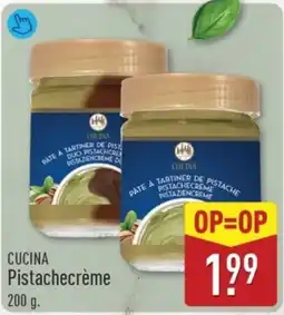 ALDI Cucina pistachecrème aanbieding