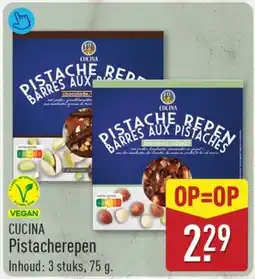 ALDI Cucina pistacherepen aanbieding