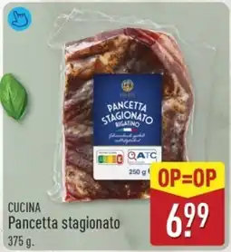 ALDI Cucina pancetta stagionato aanbieding