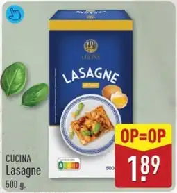 ALDI Cucina lasagne aanbieding