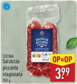 ALDI Cucina Salsiccia piccante stagionata aanbieding