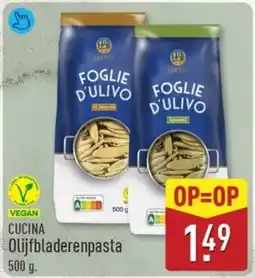ALDI Cucina olijfbladerenpasta aanbieding