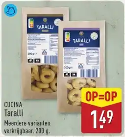 ALDI Cucina Taralli aanbieding