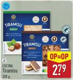 ALDI CUCINA Tiramisu aanbieding