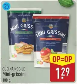 ALDI Cucina nobile mini-grissini aanbieding