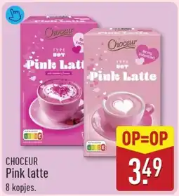 ALDI Choceur pink latte aanbieding