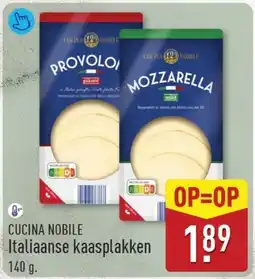 ALDI Cucina nobile italiaanse kaasplakken aanbieding