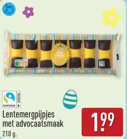 ALDI Lentemergpijpjes met advocaatsmaak aanbieding