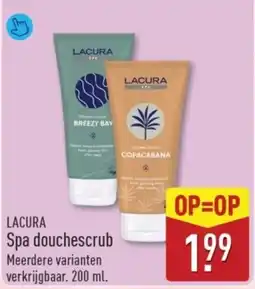 ALDI Lacura Spa douchescrub aanbieding