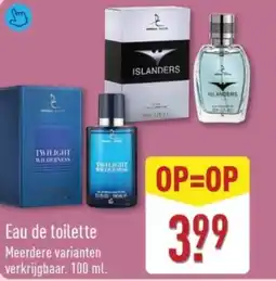ALDI Eau de toilette aanbieding