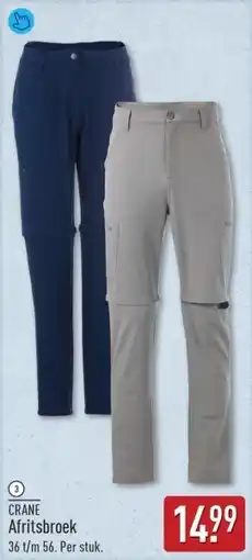 ALDI Crane Afritsbroek aanbieding
