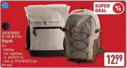 ALDI Adventuridge of live in style rugzak aanbieding