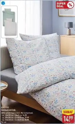 ALDI Novitesse dekbedovertrek aanbieding