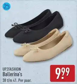 ALDI Up2fashion Ballerina's aanbieding