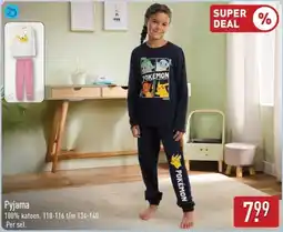 ALDI Pyjama aanbieding