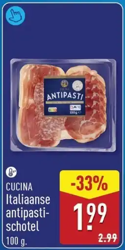 ALDI Cucina italiaanse antipasti schotel aanbieding