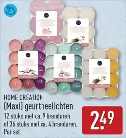 ALDI Home creation maxi geurtheelichten aanbieding