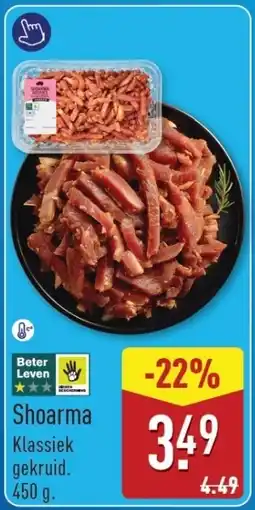 ALDI Shoarma aanbieding