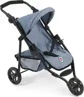 Bol.com Bayer Chic 2000 - Poppenwagen Jogger Lola - Blue Jeans aanbieding