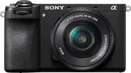 Bol.com Sony Systeemcamera A6700B + E-mount Standaardlens 16 - 50 mm Zwart aanbieding