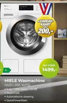 EP Beerepoot Miele Wasmachine WEG 895 WPS aanbieding