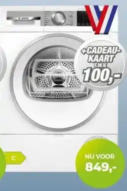 EP Beerepoot Bosch Warmtepompdroger (WQG233DENL) aanbieding