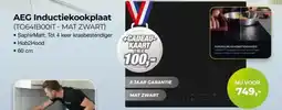 EP Beerepoot AEG Inductiekookplaat TO641BOOIT - MAT ZWART aanbieding