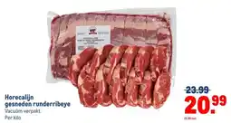 Makro Horecalijn gesneden runderribeye aanbieding