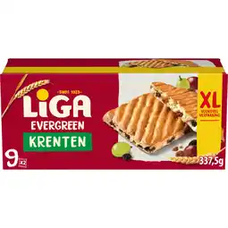 Albert Heijn Liga Evergreen original krenten xl aanbieding