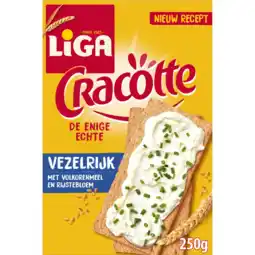 Albert Heijn Liga Cracotte vezelrijk aanbieding