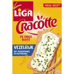 Albert Heijn Liga Cracotte vezelrijk aanbieding
