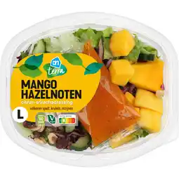Albert Heijn AH Terra Plantaardig maaltijdsalade mango hazel aanbieding