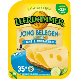 Albert Heijn Leerdammer Lightlife jong belegen 35+ plakken aanbieding