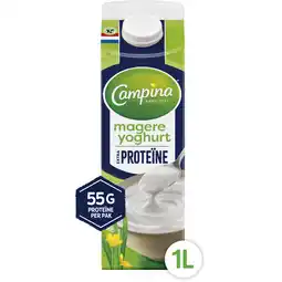Albert Heijn Campina Magere yoghurt extra proteine aanbieding