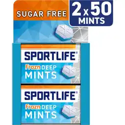 Albert Heijn Sportlife Frozn deep mints 2-pack aanbieding