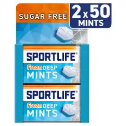 Albert Heijn Sportlife Frozn deep mints 2-pack aanbieding