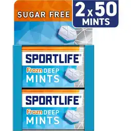 Albert Heijn Sportlife Frozn deep mints 2-pack aanbieding