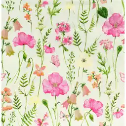 Albert Heijn AH Servet veldbloemen 33x33cm aanbieding