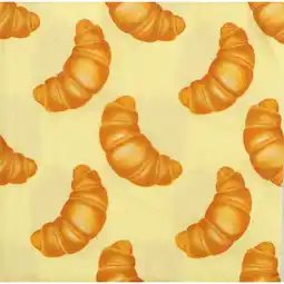 Albert Heijn AH Servet croissants 33x33cm aanbieding