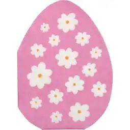Albert Heijn AH Servet vorm ei roze bloem aanbieding