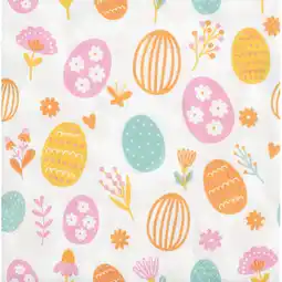 Albert Heijn AH Servet gekleurde eieren 33x33cm aanbieding