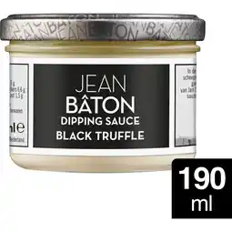 Albert Heijn Jean Bâton Dipping sauce black truffle aanbieding