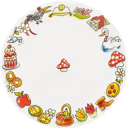 Albert Heijn Blond Amsterdam Efteling bord 22cm aanbieding