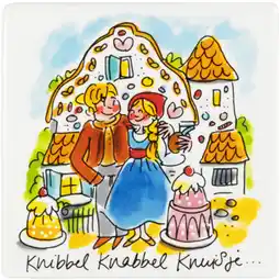 Albert Heijn Blond Amsterdam Hans & Grietje tegel 13cm aanbieding