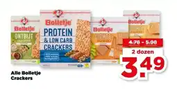 PLUS Alle Bolletje Crackers aanbieding